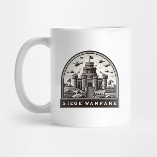 Modern Meets Medieval: Epic Siege Warfare Fantasy Mug